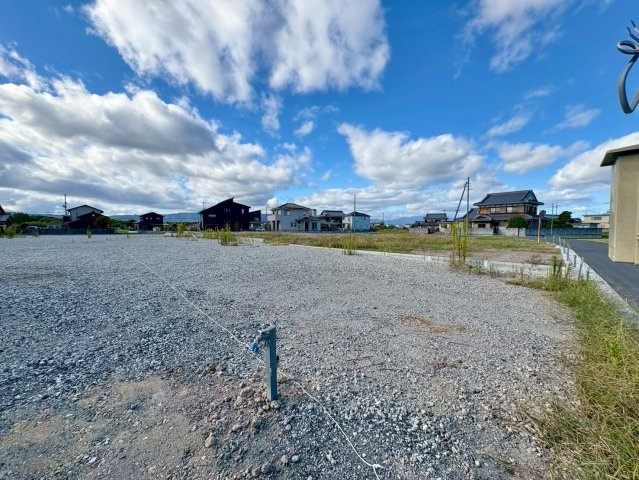 草津市矢橋町4号地　建築条件無し売土地の外観