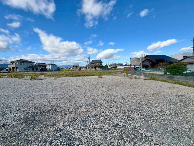 草津市矢橋町4号地　建築条件無し売土地の外観