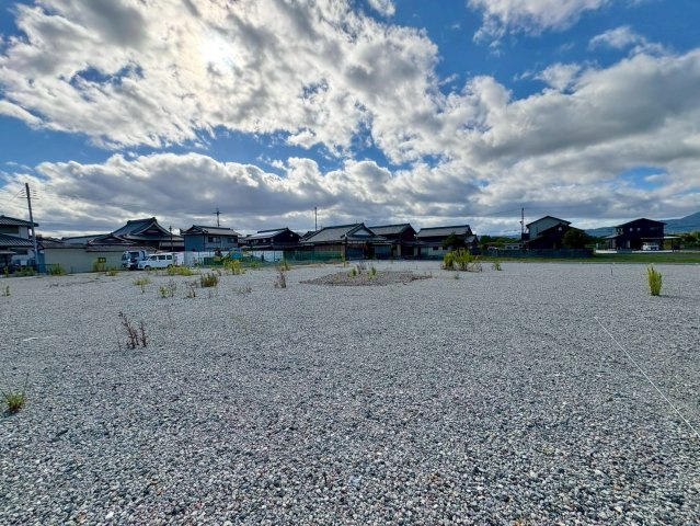 草津市矢橋町4号地　建築条件無し売土地の外観