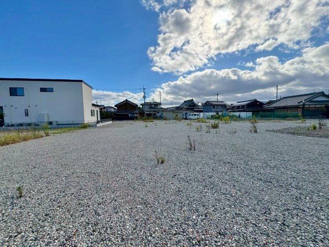 草津市矢橋町4号地　建築条件無し売土地の外観