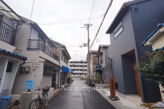 【前面道路含む現地写真】 | 東大阪市大蓮東4丁目 | 【前面道路：幅員約4.2ｍ】