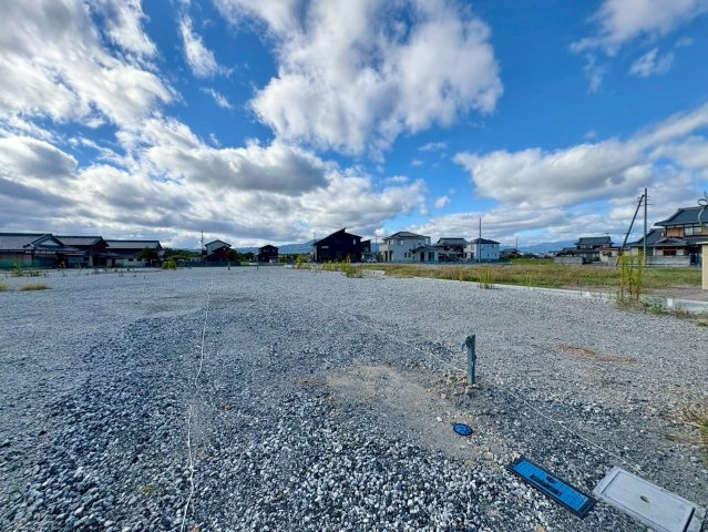 草津市矢橋町5号地　建築条件無し売土地の外観