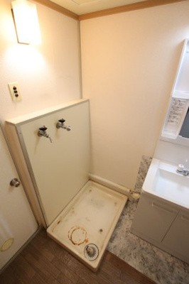 【洗面所】 | 泉北城山台三丁住宅6号棟 | 室内洗濯機置場