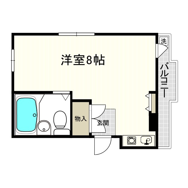 オーク三鷹の間取り