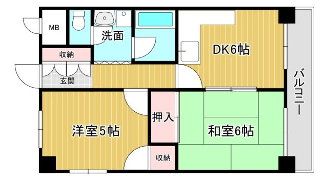 【間取り】 | 弁天マンション | 弁天マンション(GoodHome)