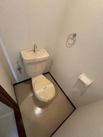 稲城市矢野口の賃貸マンションのトイレ