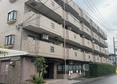 【外観】 | レクセル相模原 | 外観はマンション管理がされているかの目安になります。築年数が古いと、壁面は劣化してひび割れが生じることも！建物が古びていても細かいところが修繕されていると、きちんと管理されているなぁと感じるでしょう。