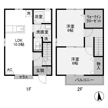 【間取り】 | ファミールデュオ