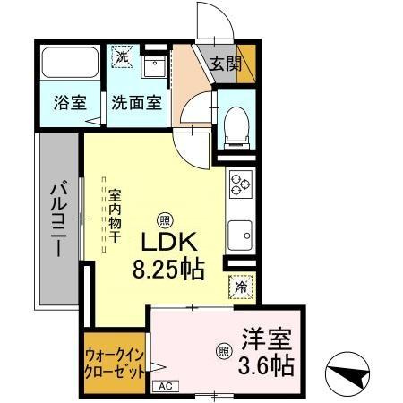 エムスクエアの間取り