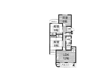 【間取り】 | 新檜尾台3次住宅