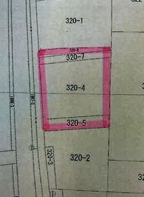 【区画図】 | 坂戸市石井　建築条件なし売地　東武東上線『北坂戸駅』徒歩33分　【勝呂小学区】