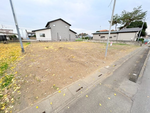 坂戸市石井　建築条件なし売地　東武東上線『北坂戸駅』徒歩33分　【勝呂小学区】の外観