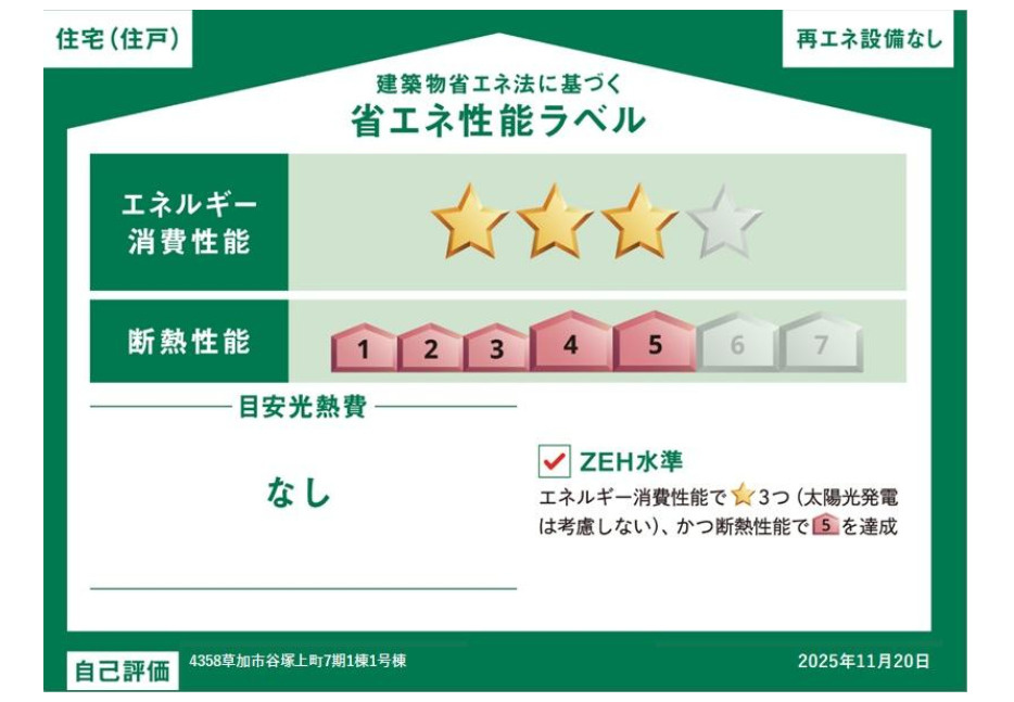 草加市谷塚上町 新築分譲住宅のその他
