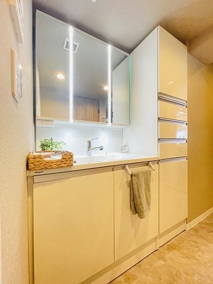 【独立洗面台】 | じゅうグランドモア長住