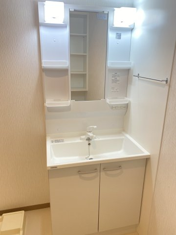 グランドソレイユカカズⅡの洗面所