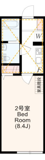 川崎市多摩区西生田１丁目のアパート