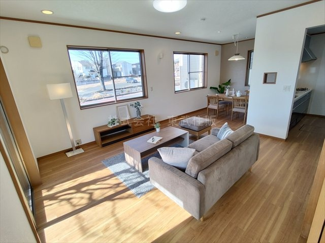 【居間・リビング】 | 東松山市石橋 | ゆったり過ごせるリビングです