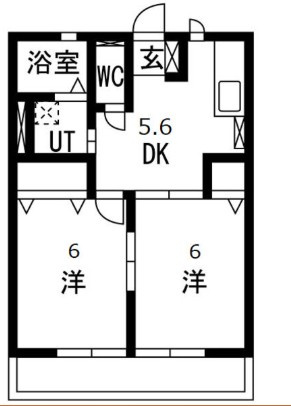 【間取り】 | アドバンスハイムB棟
