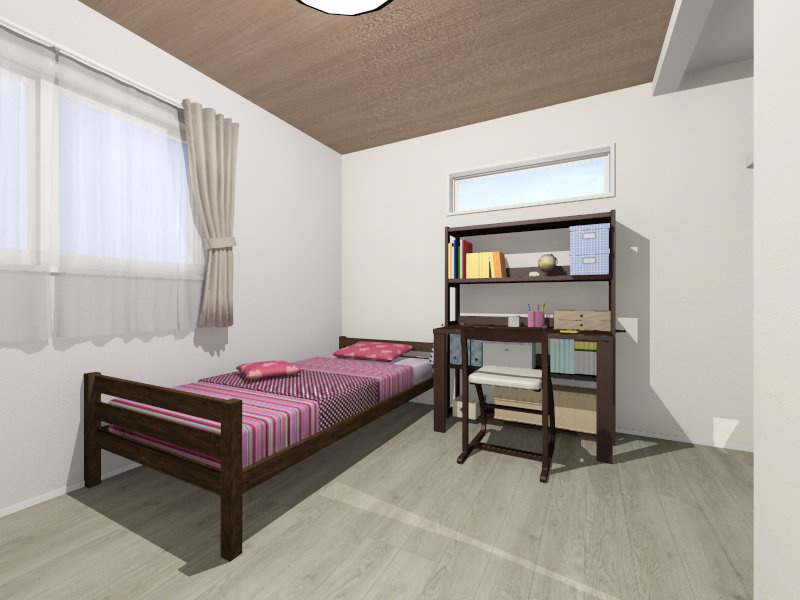 【東金駅徒歩６分】東金市東金限定１棟新築戸建の完成予想図|家具等は販売価格に含まれておりません