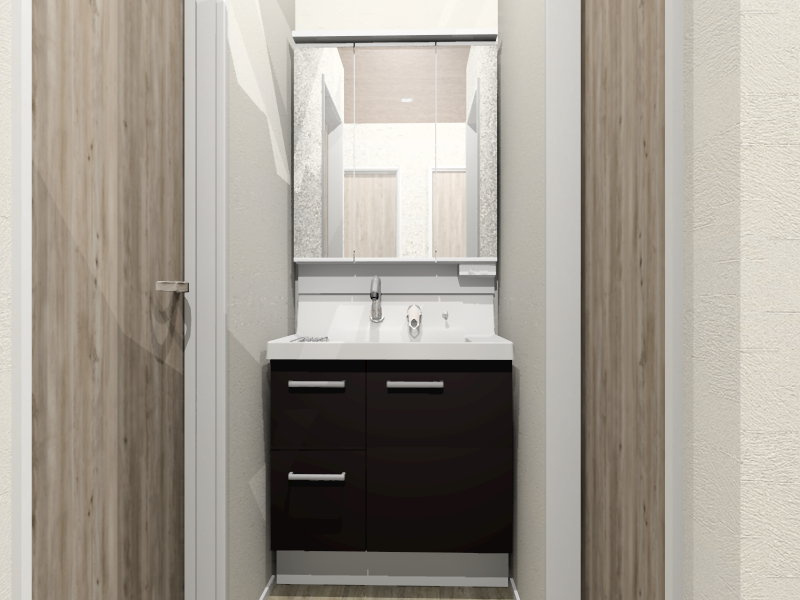 【東金駅徒歩６分】東金市東金限定１棟新築戸建の完成予想図|家具等は販売価格に含まれておりません