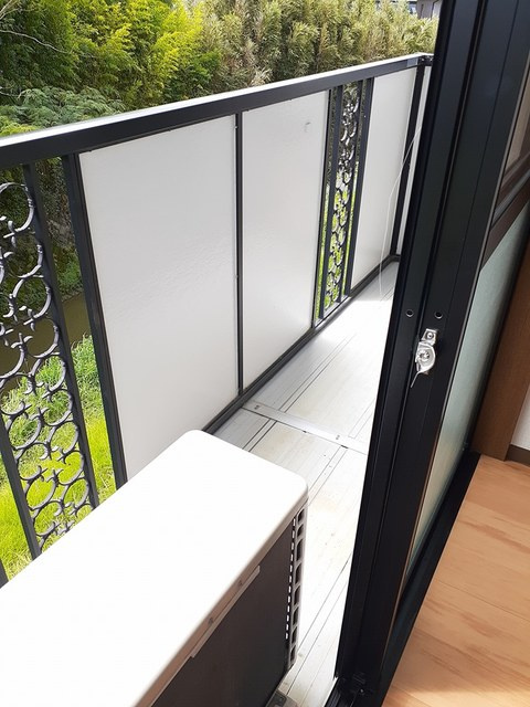 ヴィラマリン　Ｄのバルコニー|バルコニー