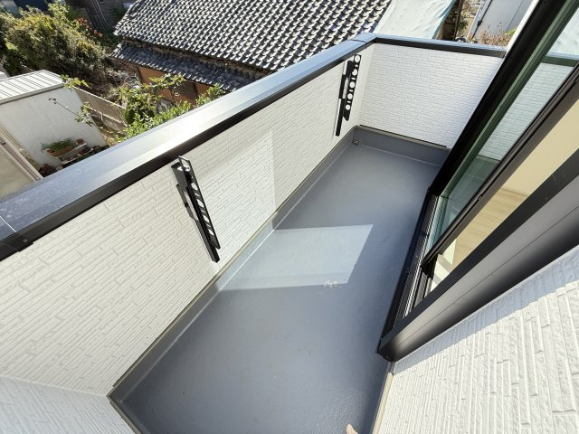 堺市中区福田　第2期　新築一戸建てのバルコニー