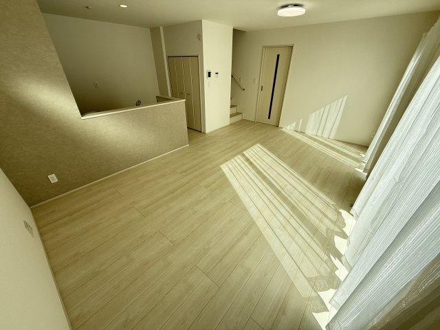 堺市中区福田　第2期　新築一戸建ての居間・リビング