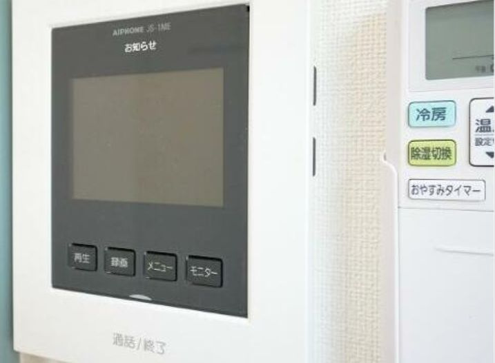 ハーモニーテラス西ヶ原Ⅲのセキュリティ|TVモニター付（同一仕様写真）