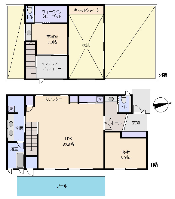 伊東市　川奈の間取り