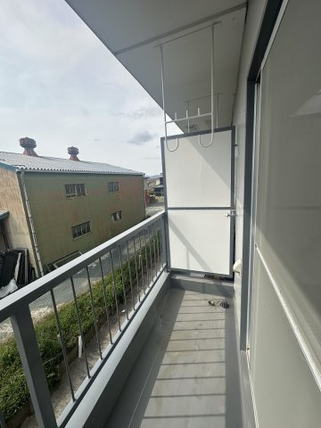 コーポスズキのバルコニー