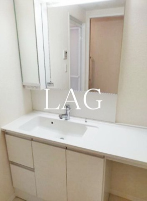 【洗面所】 | ソレイユ（西船） | 洗面台です。