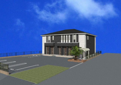 【外観】 | アンソレイエ・本堀 | 完成予想図