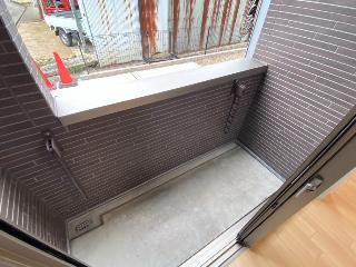 【その他】 | アンソレイエ・本堀 | ベランダ（イメージ）