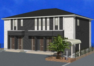 【外観】 | アンソレイエ・本堀 | 完成予想図