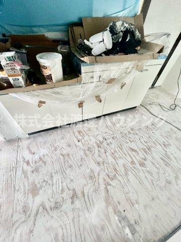 苅田10丁目テラスハウスのキッチン|キッチン下収納