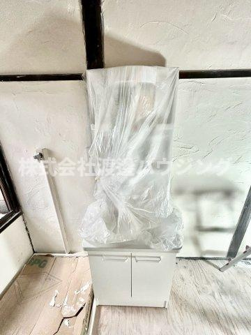 苅田10丁目テラスハウスの洗面所