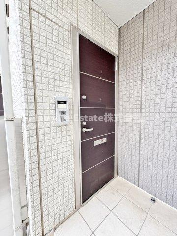 ピュアライトテラスの玄関