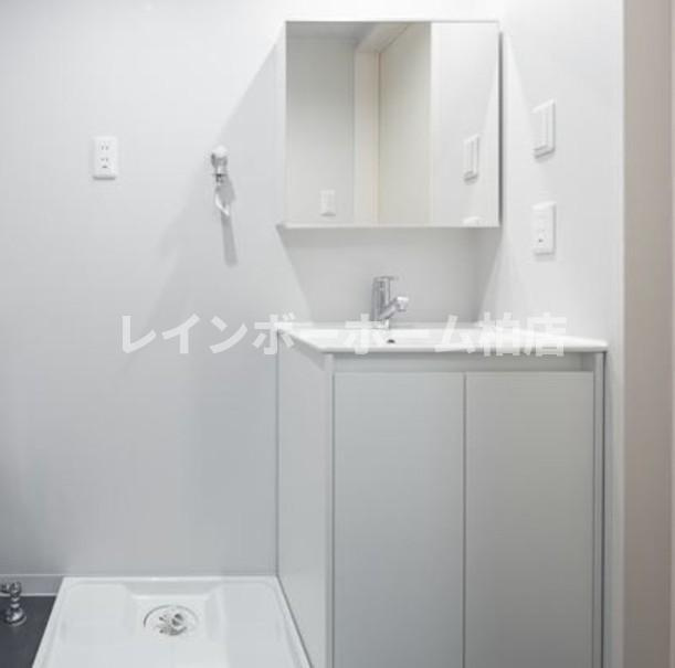 特典：仲介手数料が無料です!!の独立洗面台|独立洗面台で身支度をすべて済ませてしまいましょう