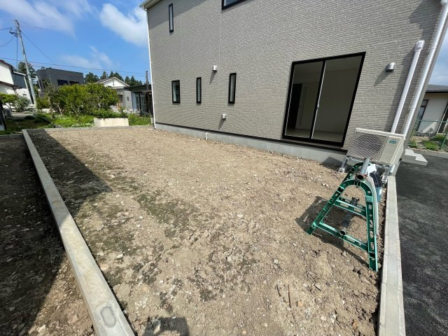 【新築戸建て】秋田市新藤田第2　1号棟のその他|家庭菜園やガーデニングも楽しめるお庭スペース♪
