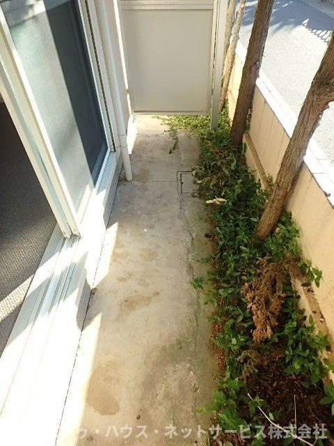 ジュネパレス松戸第２１のバルコニー