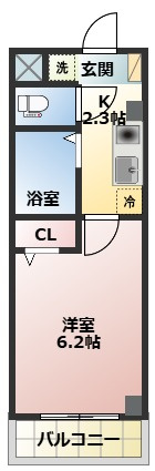 さいたま新都心Bの間取り