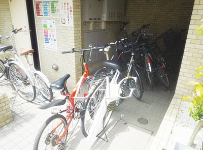【その他共用部分】 | ライフポイント方南町 | 駐輪場です。
