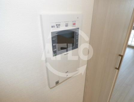 プレサンスロジェ心斎橋のセキュリティ|プレサンスロジェ心斎橋　TVモニター付きインターホン