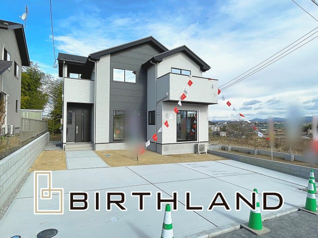 新築戸建・新築建売　須賀川市千日堂　第一小・第一中の外観|1号棟　いつでもご内覧可能です！お気軽にお問い合わせください！