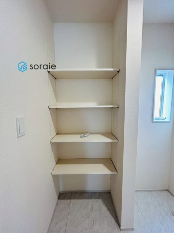 所沢市下安松全11棟　新築戸建の収納|令和7年12月25日撮影。