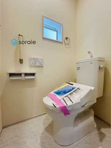 所沢市下安松全11棟　新築戸建のトイレ|令和7年12月25日撮影。