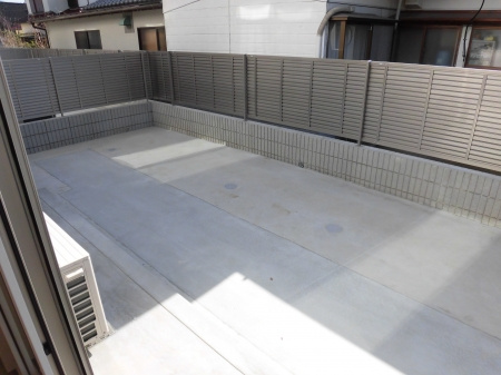 D-room十連寺　弐番館の庭|お庭も活用できます