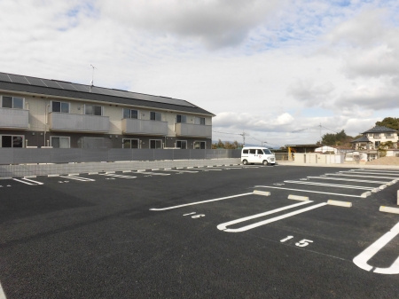 D-room十連寺　弐番館の駐車場