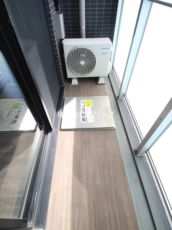 Le'a横濱鶴見中央弐番館のバルコニー