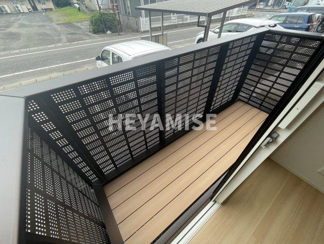 カメリア メゾンのバルコニー